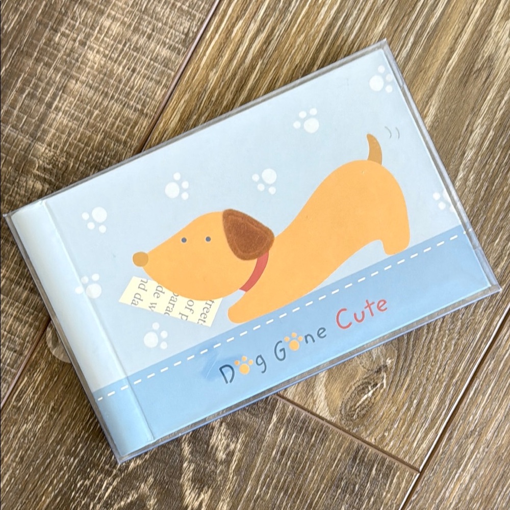 Carter’s Dog Gone Cute Blue Dachshund Baby Photo Album
